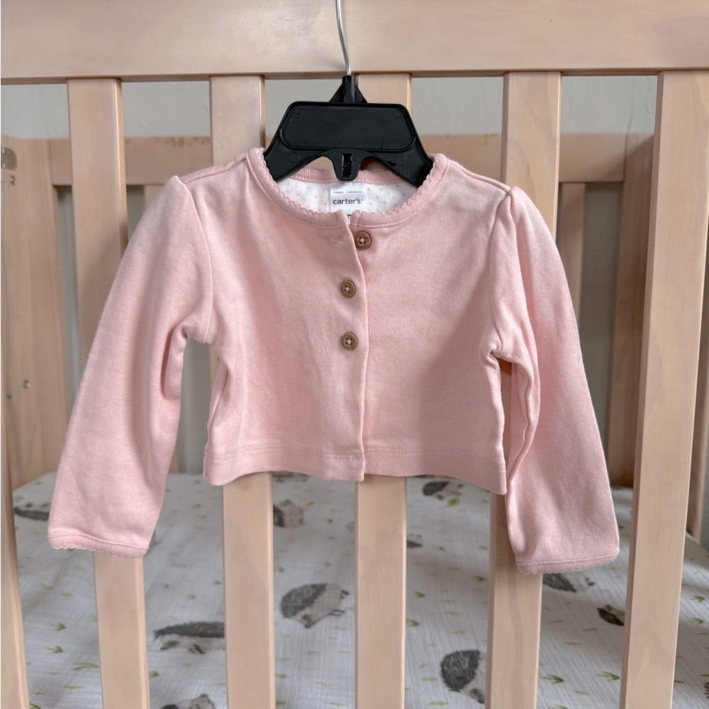 Carter's Pink Long Sleeve Kids Top